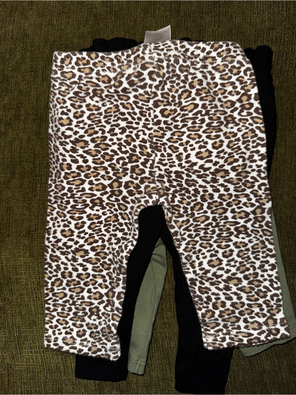 Carter's Leopard Print Leggings + Old Navy & Cat&Jack Mix - Kids Bottoms Set - Picture 3 of 3